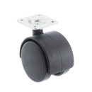 Contemporary Twin Wheel Caster (250 lbs load rating)