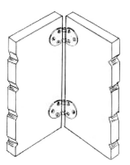 Folding Door Hinge