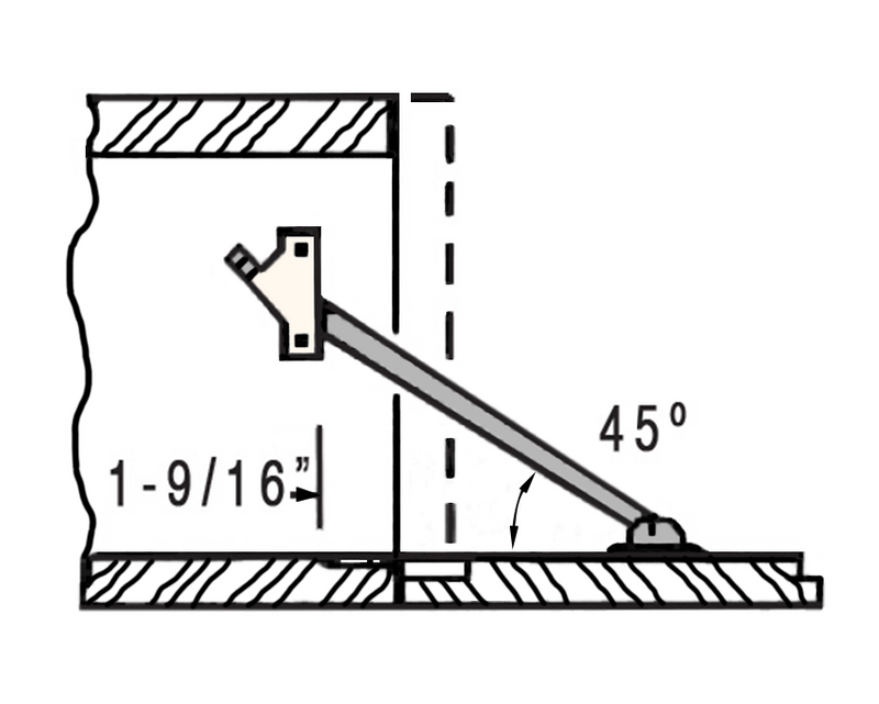 Automatic Drop Flap Support