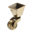 Solid Brass Square Socket Caster