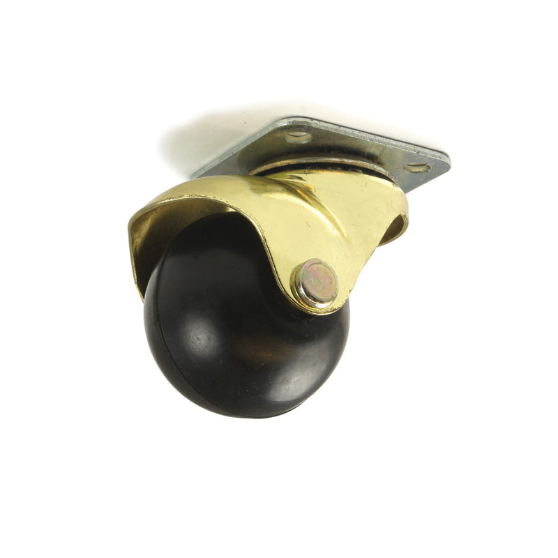 Monarch Hard Rubber Ball Casters - Various Mounting Options (C400)