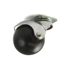 Monarch Hard Rubber Ball Casters - Various Mounting Options (C405)