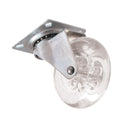 Skate Wheel Caster (Rounded Wheel)