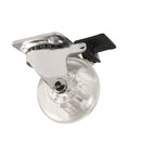 Skate Wheel Caster (Rounded Wheel)