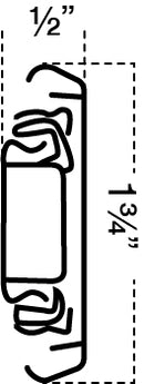 Full-Extension Telescope Side-Mounted Drawer Slides - Free Closing