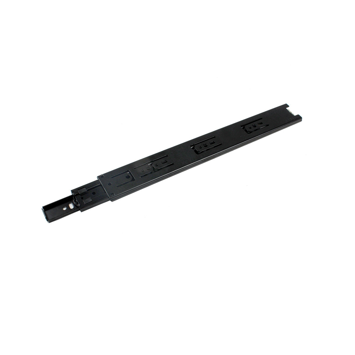 Full-Extension Telescope Side-Mounted Drawer Slides - Free Closing