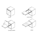 Long Console Extension Table Slides