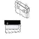 Snap-In Inset Glass Door Hinges