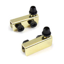 Snap-In Inset Glass Door Hinges