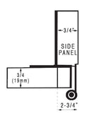 Titan Extra Heavy-Duty Institutional Hinge