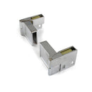 Large Pocket Inset Glass Door Hinges