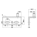 Flush Door Concealed Pivot Hinge