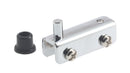Clip-On No Bore Inset Glass Door Hinges