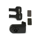 Clip-On No-Hole Glass Door Lock