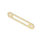 Brass Plated Steel Strike Plate