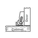 Spring-Mounted Roller Catch