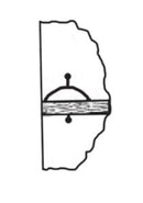 Nylon Shelf Pin & Shelf Hold Down