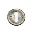 Solid Brass Keyhole Escutcheons