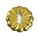 Solid Brass Keyhole Escutcheons