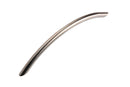 Curved Stainless Steel Handle