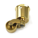 Solid Brass Round Socket Caster