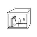 Vertical Wire Storage Dividers