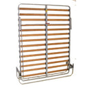 Descending Bed for Use Behind Bi-Fold Doors