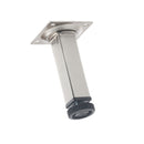 Satin Chrome Steel Legs