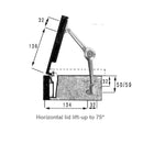 Delta Lid Supports and Stays