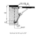 Delta Lid Supports and Stays