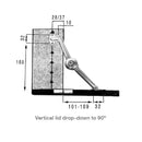 Delta Lid Supports and Stays